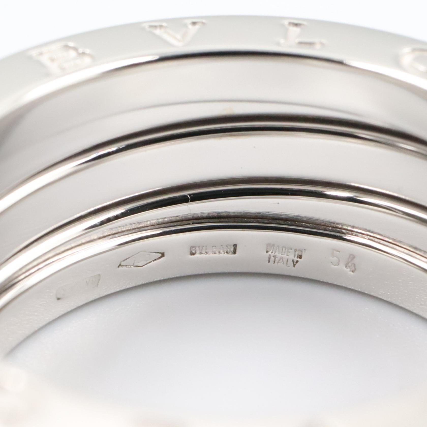 B-zero1 ビーゼロワン リング 4バンド リング 指輪 K18WG ホワイトゴールド ブルガリ アクセサリー BVLGARI