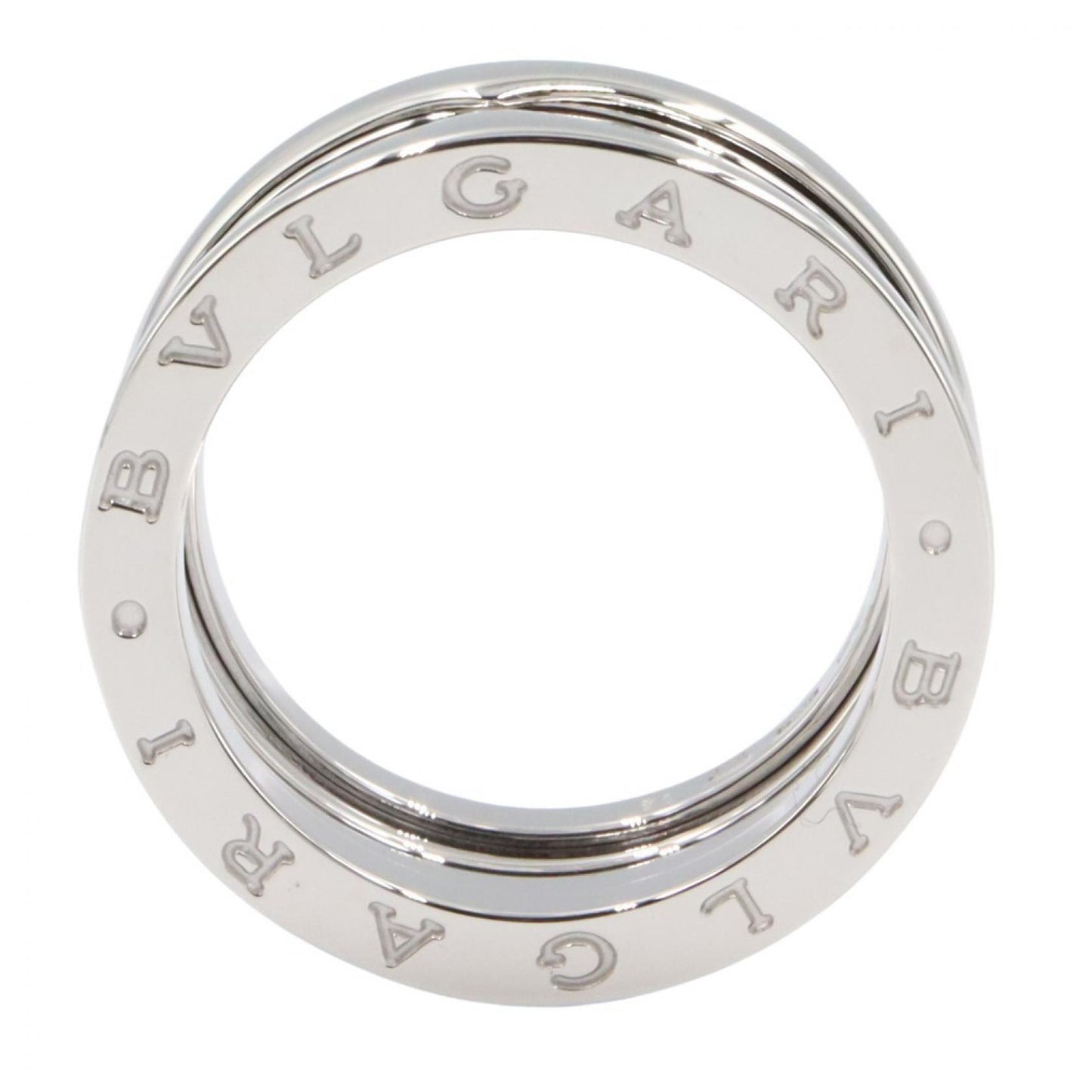 B-zero1 ビーゼロワン リング 4バンド リング 指輪 K18WG ホワイトゴールド ブルガリ アクセサリー BVLGARI