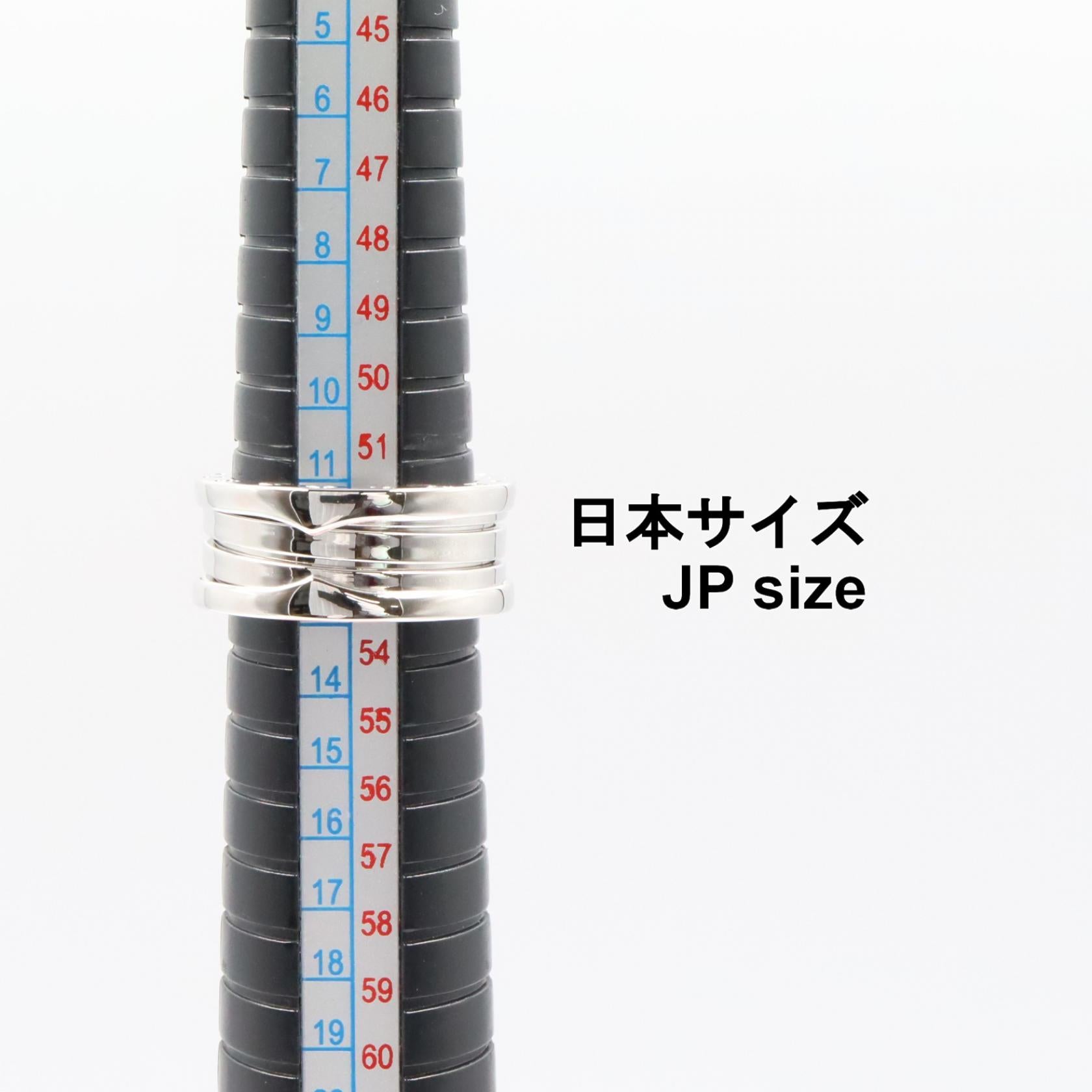 B-zero1 ビーゼロワン リング 4バンド リング 指輪 K18WG ホワイトゴールド ブルガリ アクセサリー BVLGARI