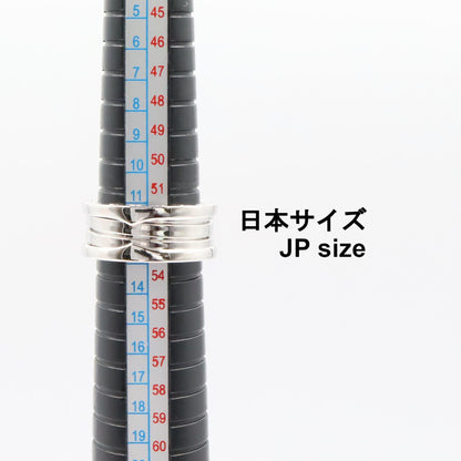 B-zero1 ビーゼロワン リング 4バンド リング 指輪 K18WG ホワイトゴールド ブルガリ アクセサリー BVLGARI