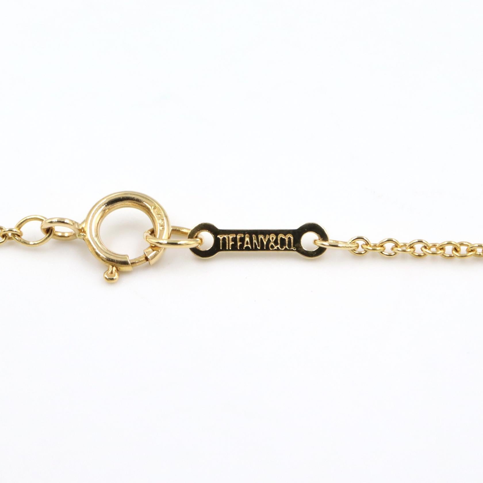 ラビングハート ネックレス ネックレス K18YG イエローゴールド ティファニー アクセサリー TIFFANY & Co.