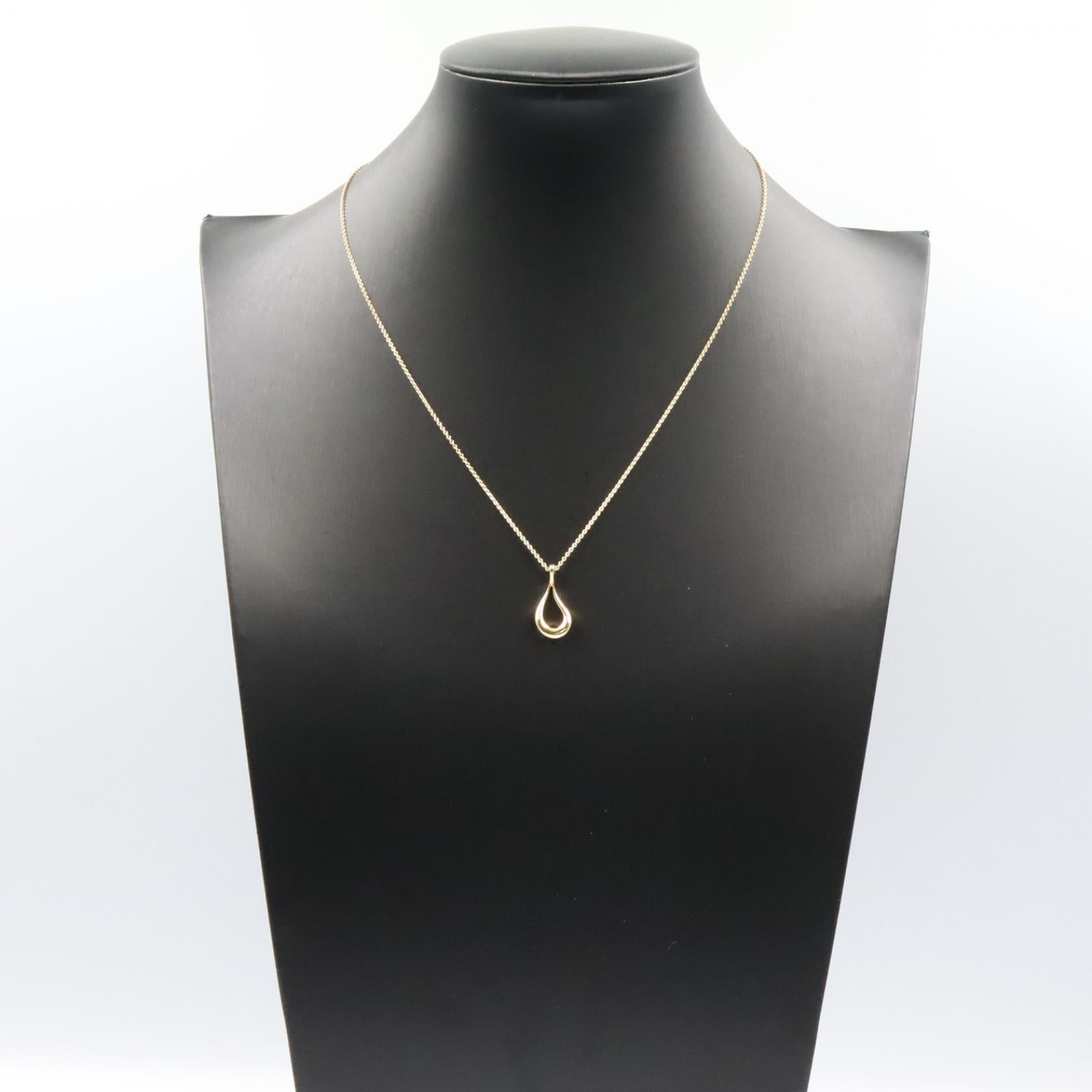 ティアドロップ ネックレス ネックレス K18YG イエローゴールド ティファニー アクセサリー TIFFANY & Co.