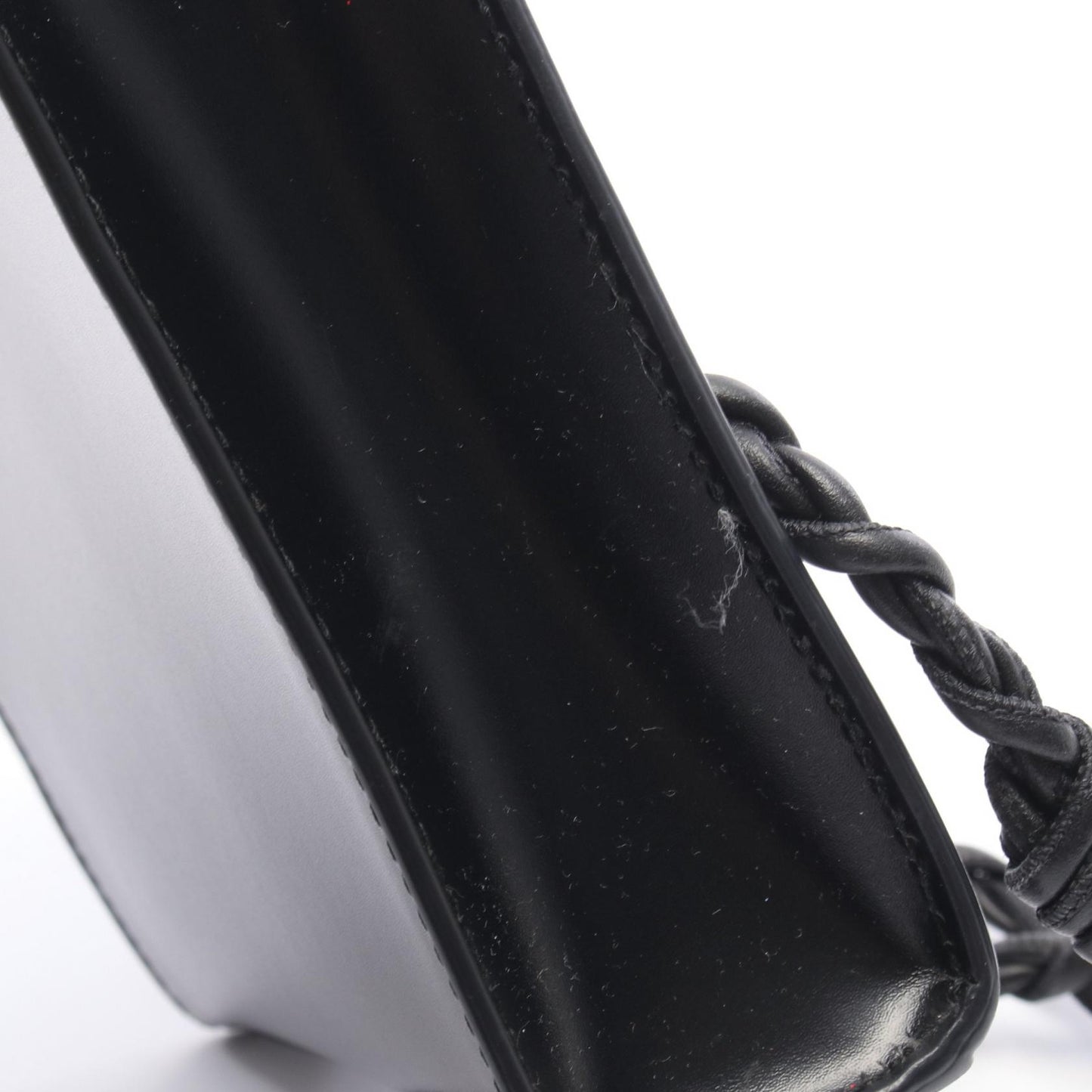 TANGLE SMALL タングル スモール ショルダーバッグ レザー ブラック ジルサンダー