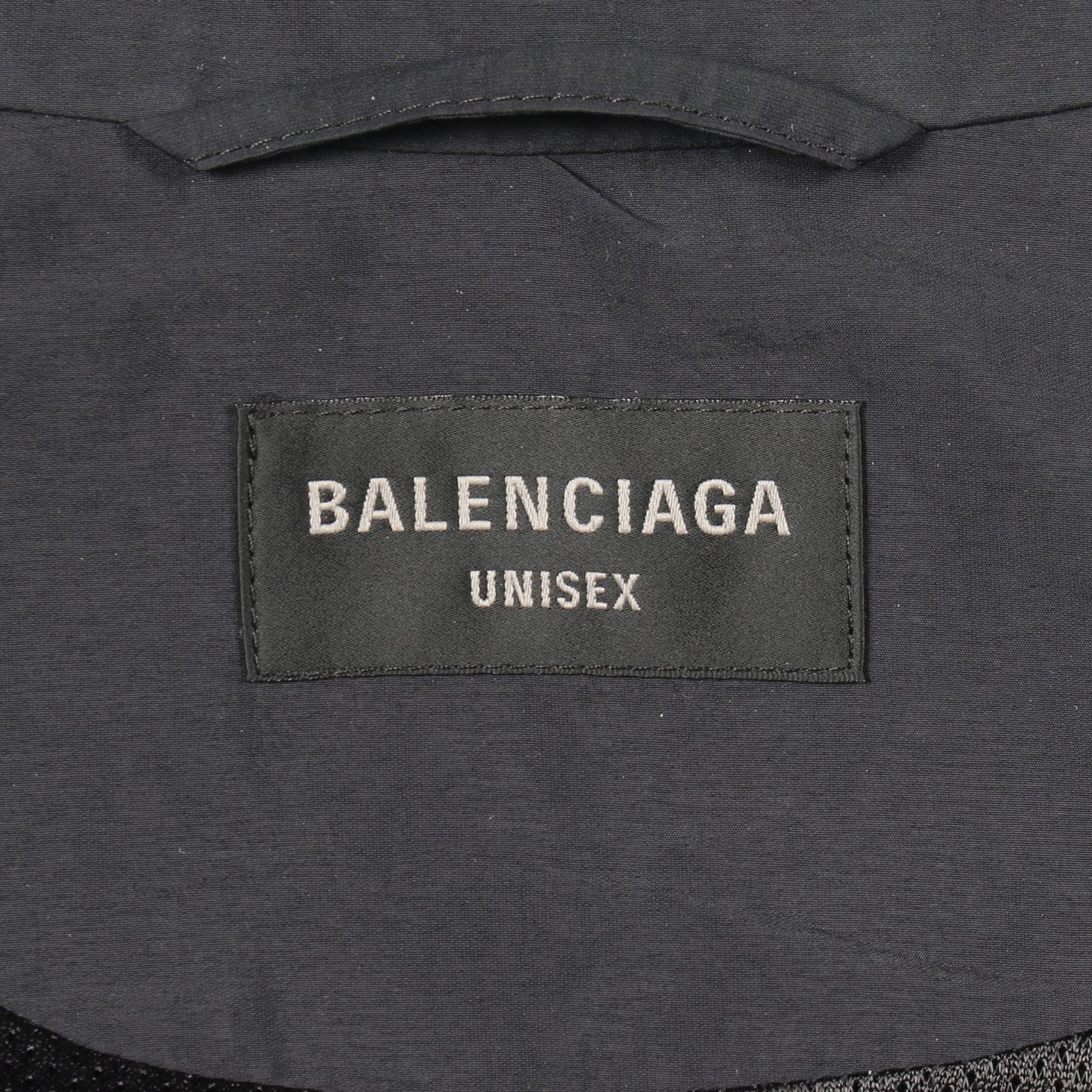 ロゴ刺繍 トラックジャケット ナイロン ブラック ダークグリーン ホワイト バレンシアガ アウター BALENCIAGA