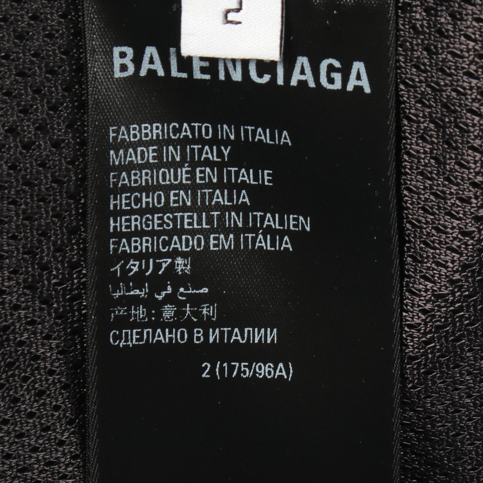 ロゴ刺繍 トラックジャケット ナイロン ブラック ダークグリーン ホワイト バレンシアガ アウター BALENCIAGA