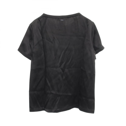 半袖 ブラウス ビスコース ブラック エスマックスマーラ トップス S Max Mara