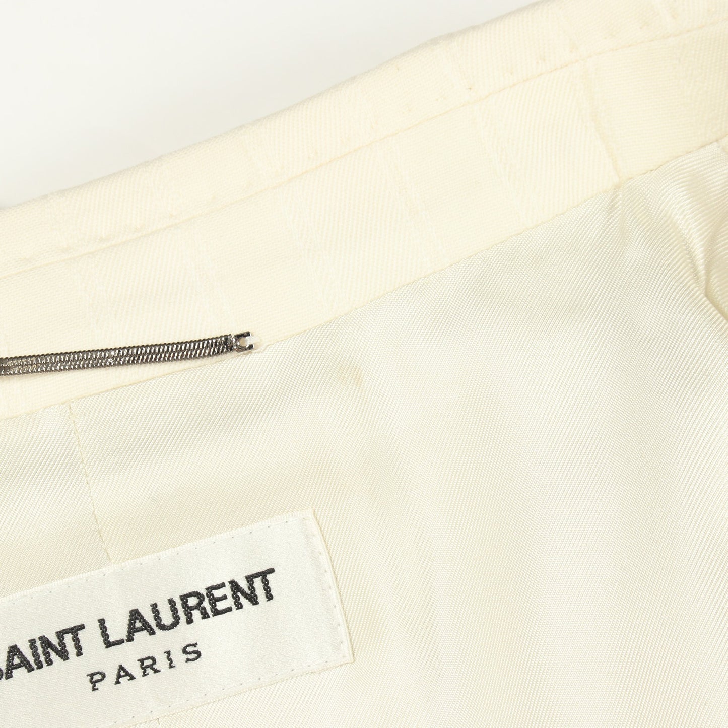 テーラードジャケット ウール オフホワイト サンローランパリ アウター SAINT LAURENT PARIS