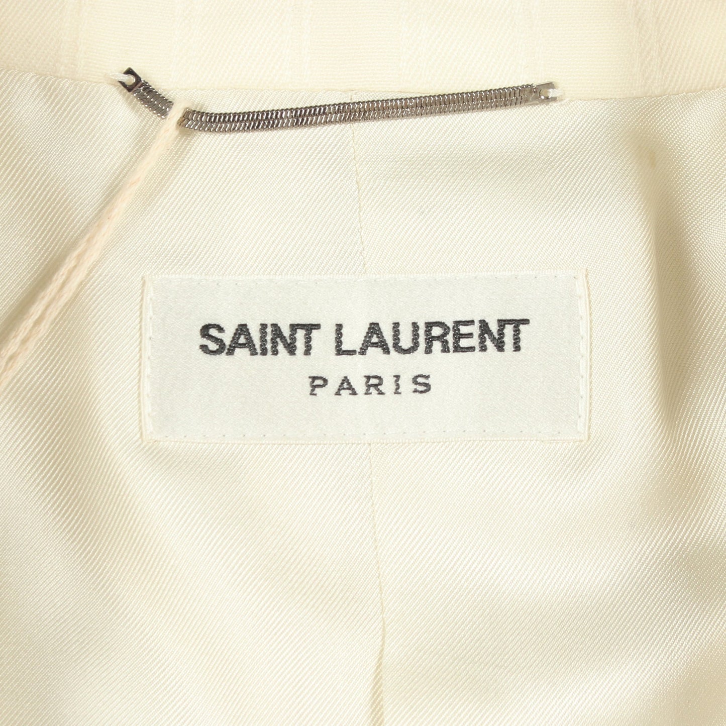 テーラードジャケット ウール オフホワイト サンローランパリ アウター SAINT LAURENT PARIS