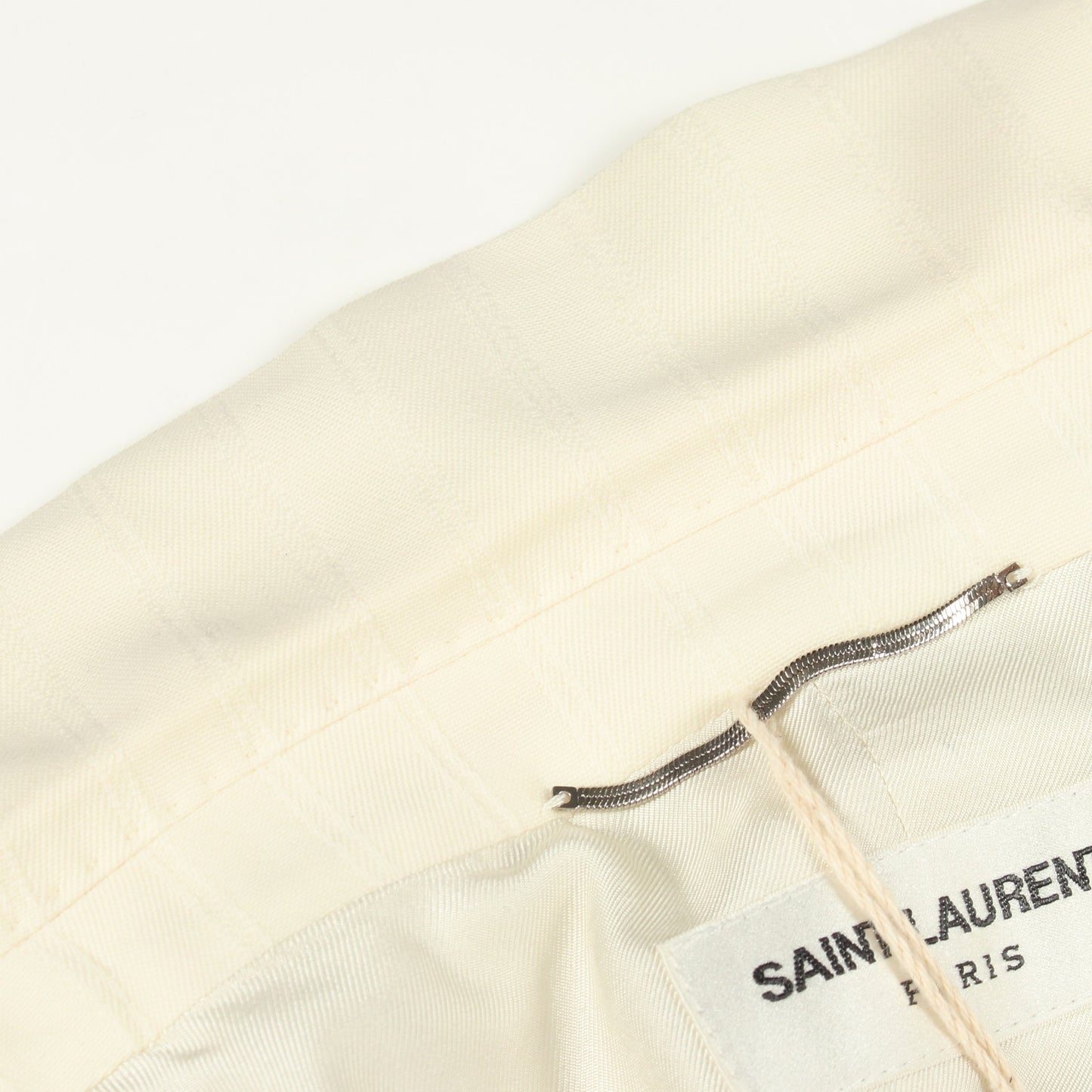 テーラードジャケット ウール オフホワイト サンローランパリ アウター SAINT LAURENT PARIS