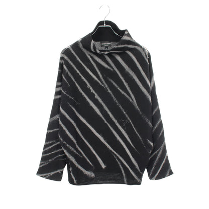 タートル ニット ウール ブラック グレー エンポリオアルマーニ トップス EMPORIO ARMANI