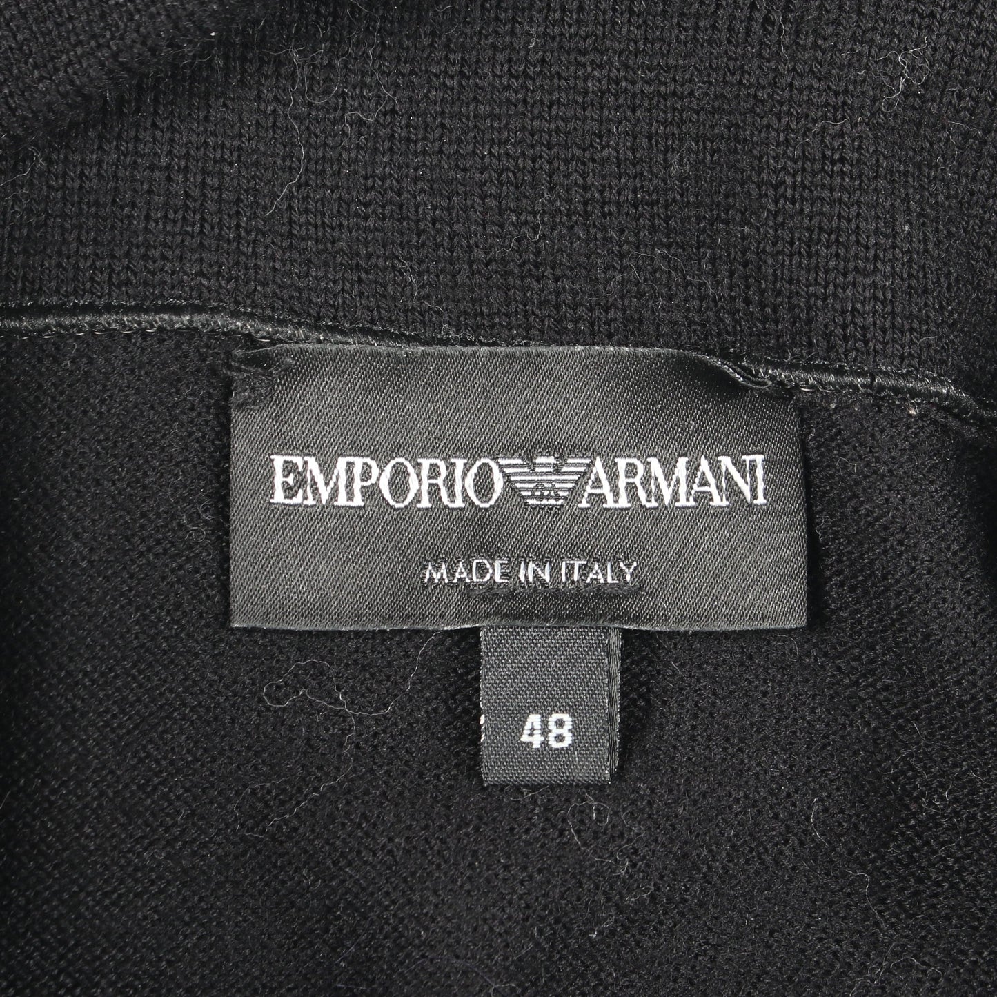 タートル ニット ウール ブラック グレー エンポリオアルマーニ トップス EMPORIO ARMANI
