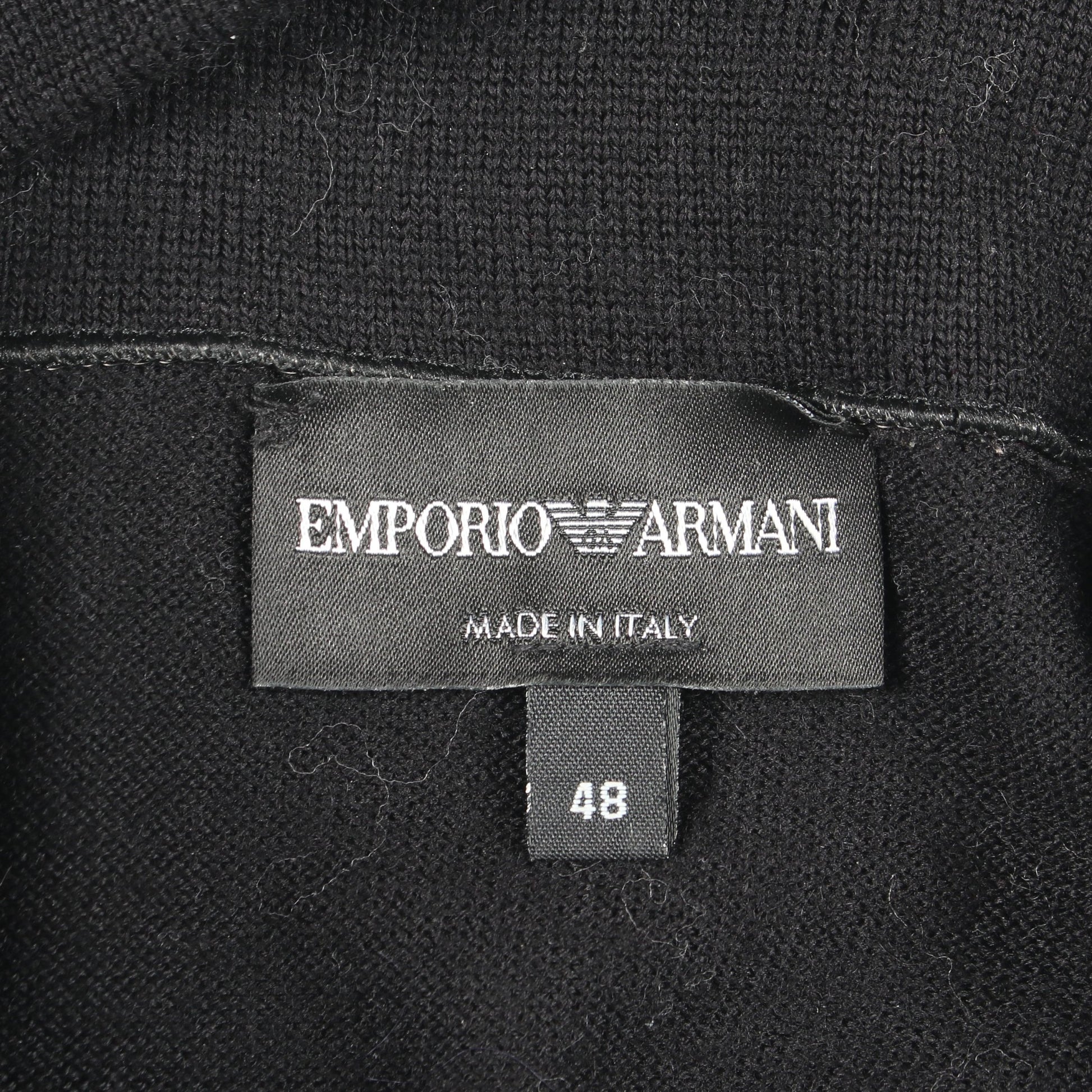 タートル ニット ウール ブラック グレー エンポリオアルマーニ トップス EMPORIO ARMANI