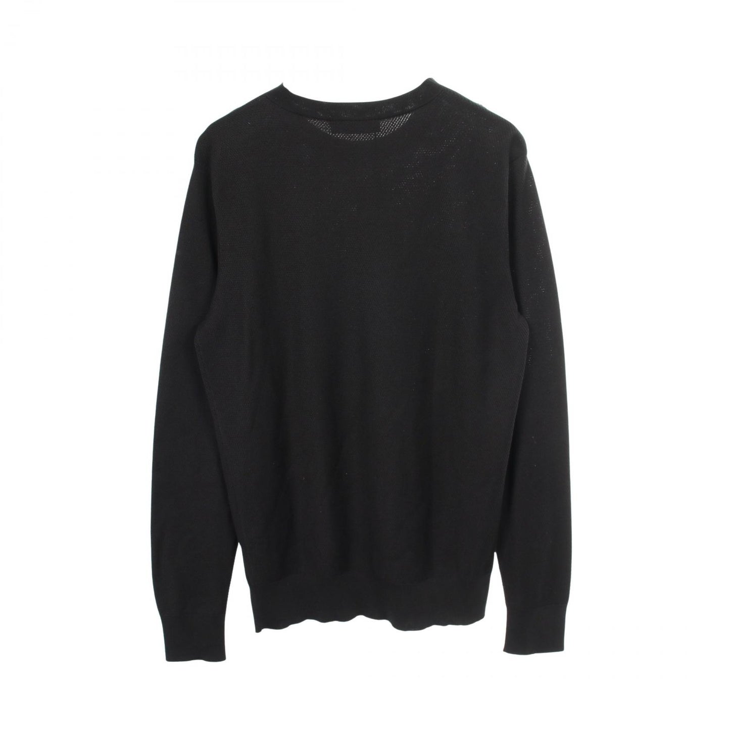 ショルダーボタン ニット シルク コットン ブラック ドルチェアンドガッバーナ トップス DOLCE&GABBANA
