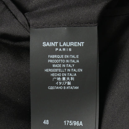 テーラードジャケット ウール グレー サンローランパリ アウター SAINT LAURENT PARIS
