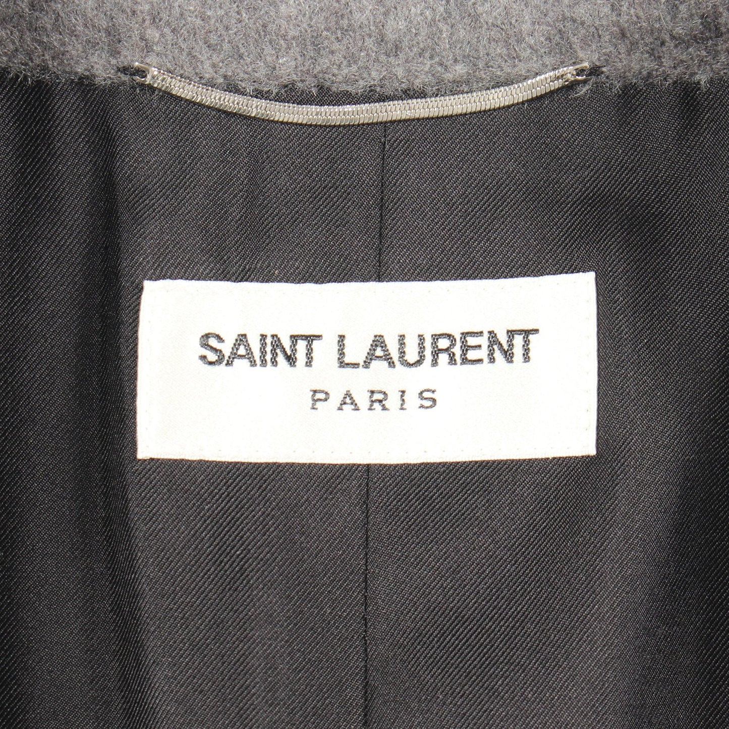 テーラードジャケット ウール グレー サンローランパリ アウター SAINT LAURENT PARIS