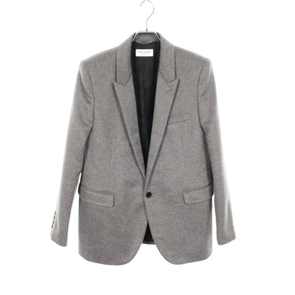 テーラードジャケット ウール グレー サンローランパリ アウター SAINT LAURENT PARIS