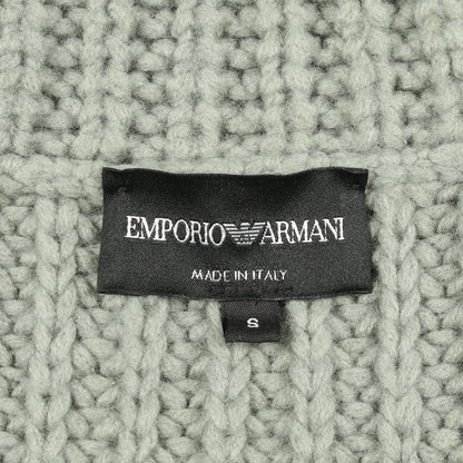 タートルネック ニット ウール グレーグリーン エンポリオアルマーニ トップス EMPORIO ARMANI