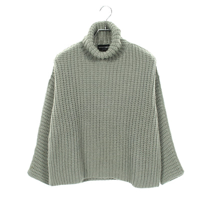 タートルネック ニット ウール グレーグリーン エンポリオアルマーニ トップス EMPORIO ARMANI