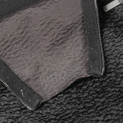 ジップアップ 切替 ニット ウール ブラック エンポリオアルマーニ トップス EMPORIO ARMANI