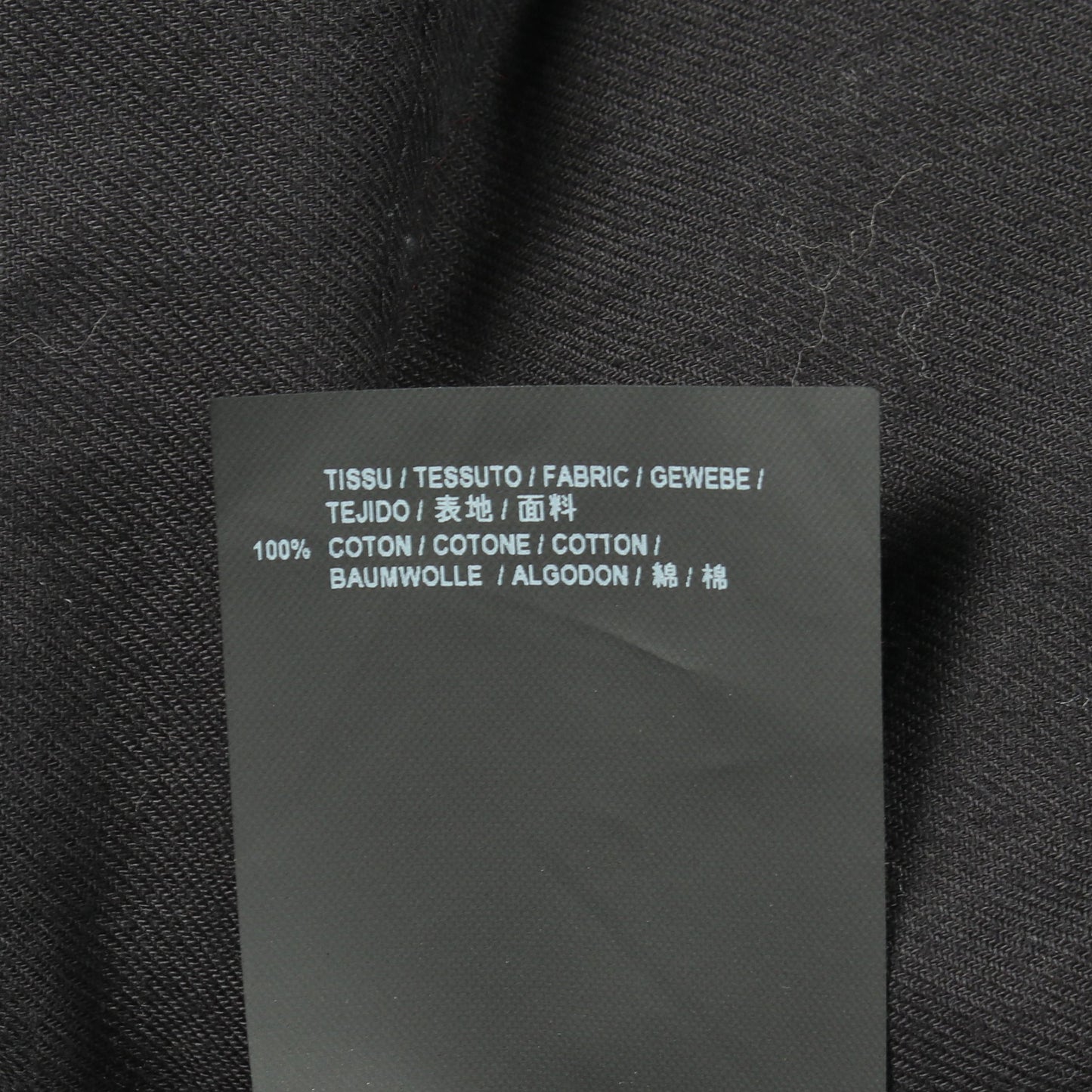 ミリタリー 長袖 シャツ コットン ブラック サンローランパリ トップス SAINT LAURENT PARIS