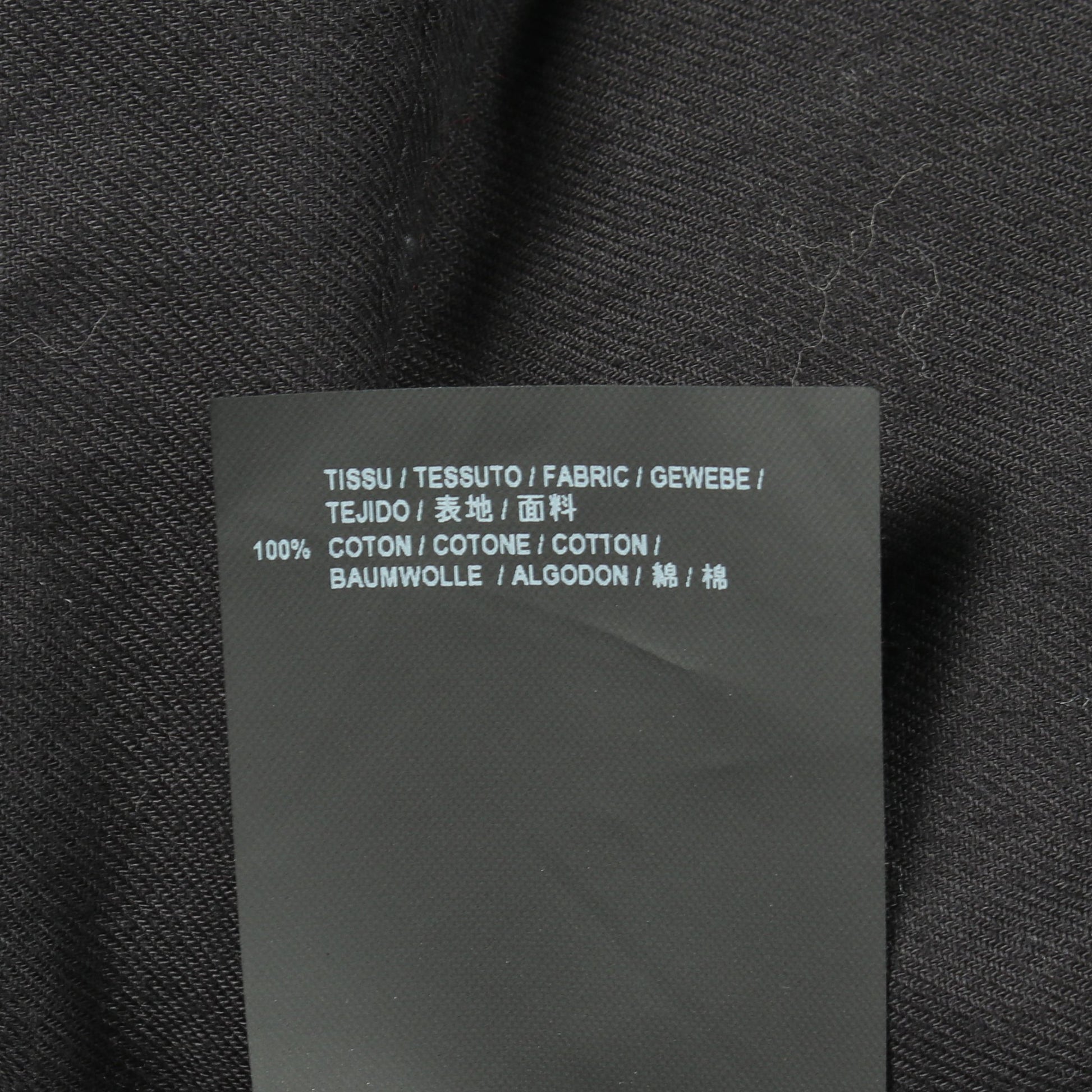 ミリタリー 長袖 シャツ コットン ブラック サンローランパリ トップス SAINT LAURENT PARIS