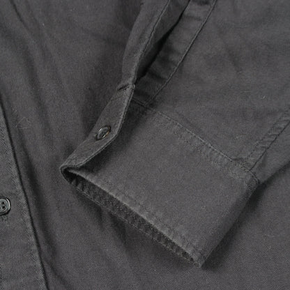 ミリタリー 長袖 シャツ コットン ブラック サンローランパリ トップス SAINT LAURENT PARIS