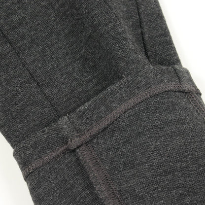 ロゴ刺繍 クルーネック トップス ウール ダークグレー エンポリオアルマーニ トップス EMPORIO ARMANI