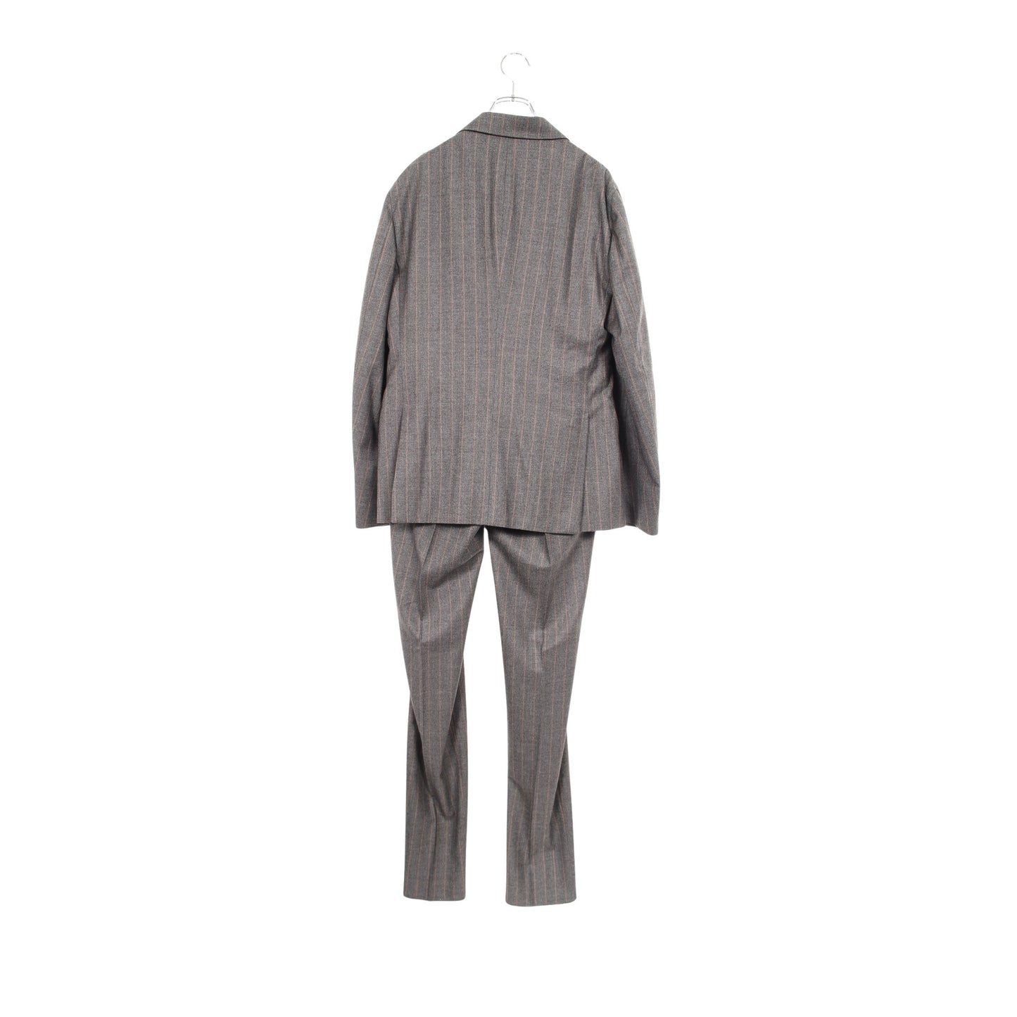 ストライプ ジャケット パンツ スーツ レーヨン グレー ジョルジオアルマーニ スーツ GIORGIO ARMANI