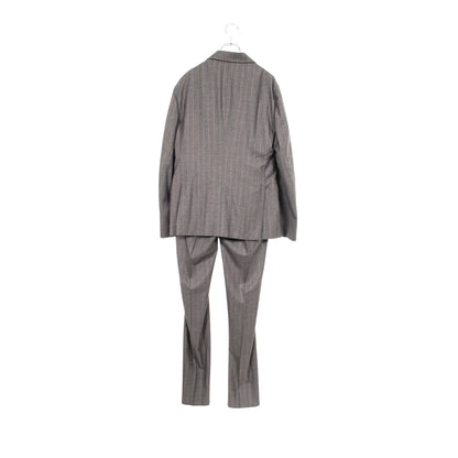 ストライプ ジャケット パンツ スーツ レーヨン グレー ジョルジオアルマーニ スーツ GIORGIO ARMANI