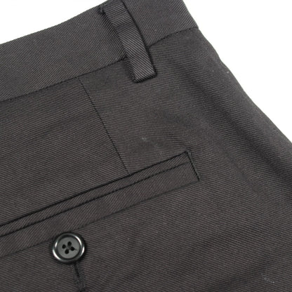 ロゴ刺繍 デニムパンツ コットン ブラック ドルチェアンドガッバーナ ボトムス DOLCE&GABBANA