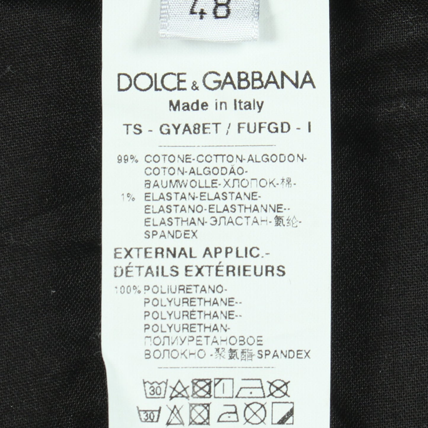 カーゴパンツ コットン カーキグリーン ドルチェアンドガッバーナ ボトムス DOLCE&GABBANA