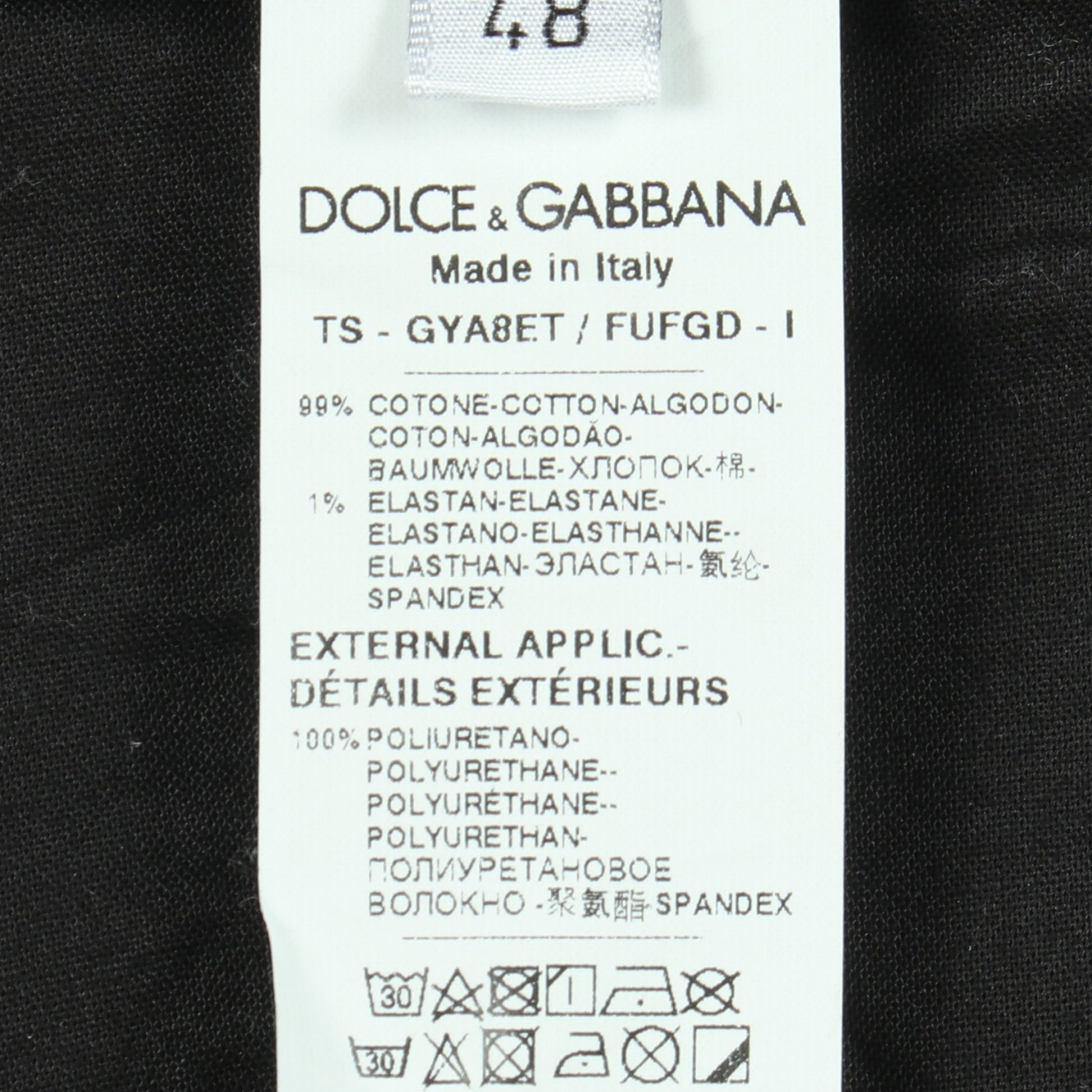 カーゴパンツ コットン カーキグリーン ドルチェアンドガッバーナ ボトムス DOLCE&GABBANA