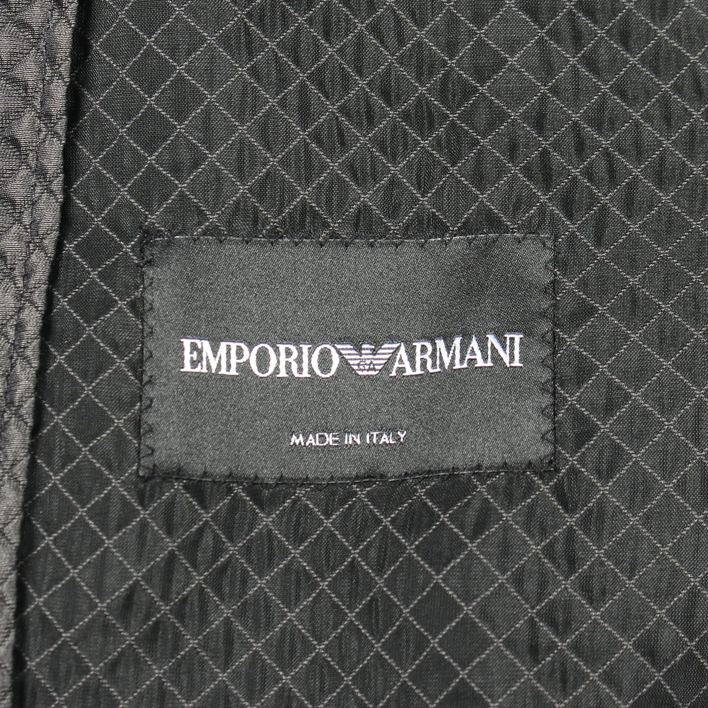 スタンドカラージップ ジャケット ナイロン グレー エンポリオアルマーニ アウター EMPORIO ARMANI