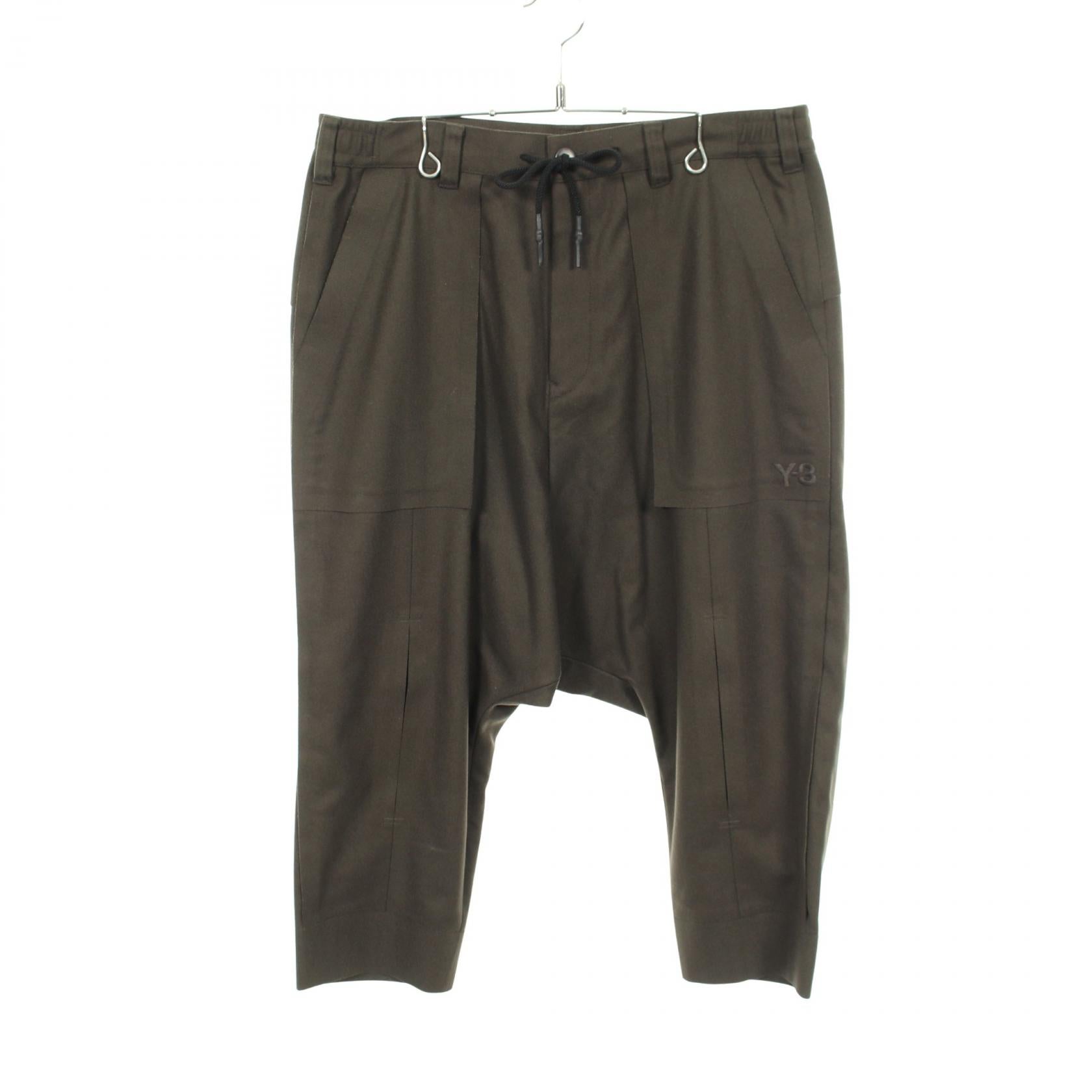 サルエルパンツ カーゴパンツ ウール ナイロン カーキグリーン ワイスリー ボトムス Y-3