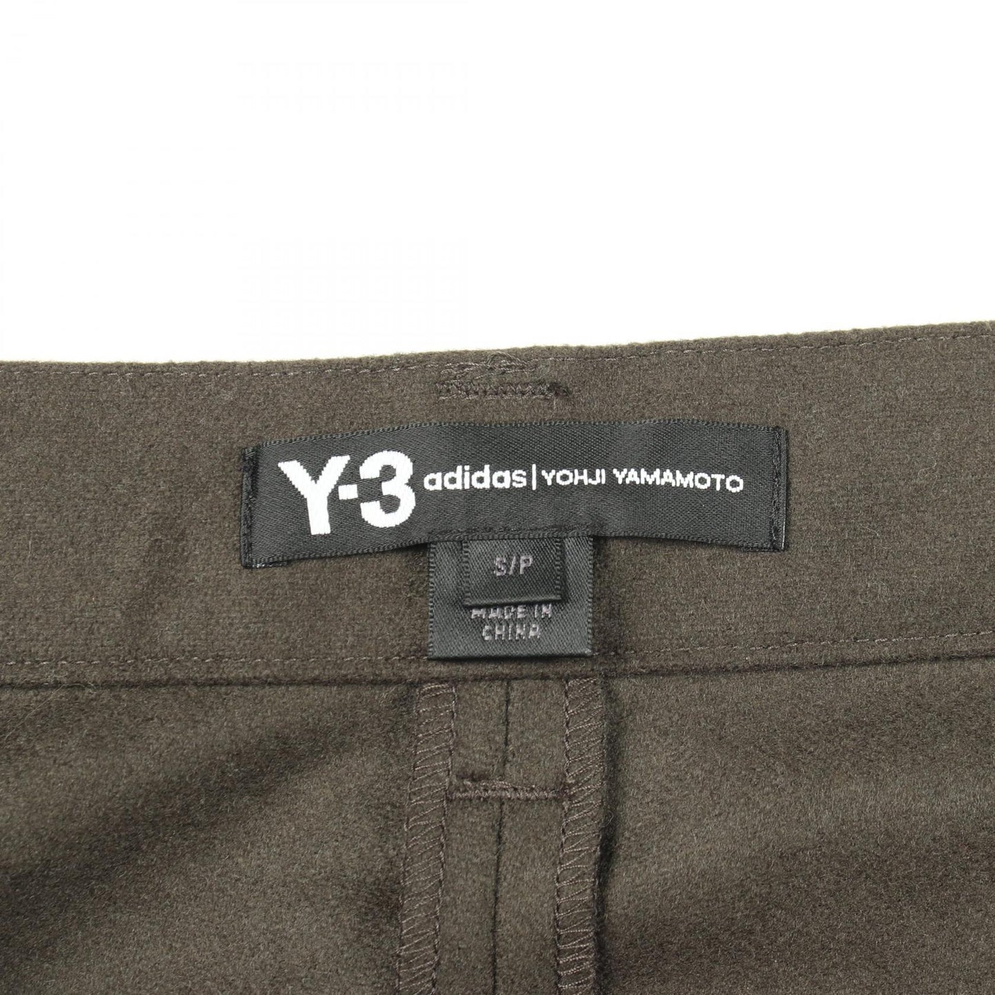 サルエルパンツ カーゴパンツ ウール ナイロン カーキグリーン ワイスリー ボトムス Y-3