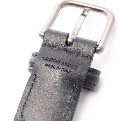ベルト レザー ブラック ジョルジオアルマーニ 財布・小物 GIORGIO ARMANI