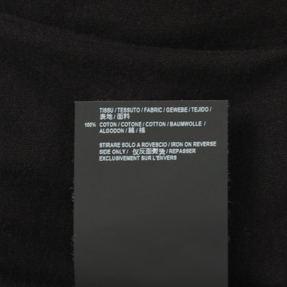 ロゴ 半袖Tシャツ コットン ブラック サンローランパリ