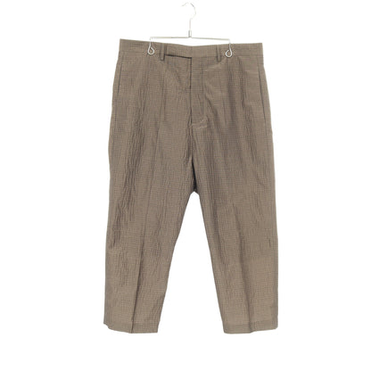 Cropped Astaires クロップド アステア パンツ ウール ナイロン イエローブラウン ブラック リックオウエンス