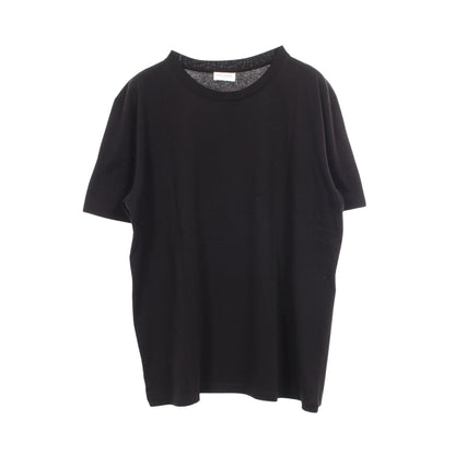LOVE 1974 プリント クルーネック 半袖Tシャツ コットン ブラック サンローランパリ トップス SAINT LAURENT PARIS