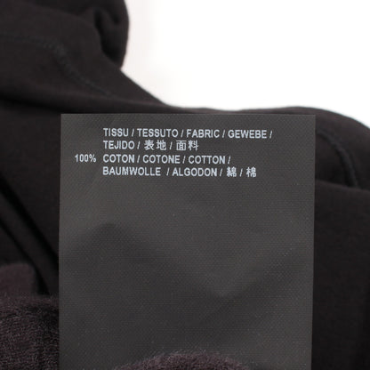 LOVE 1974 プリント クルーネック 半袖Tシャツ コットン ブラック サンローランパリ トップス SAINT LAURENT PARIS