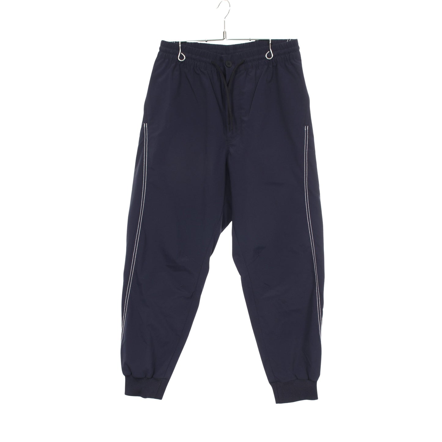 M WOVEN LUX TRACK PANT CUFFED スラックス トラウザーズ ネイビー ワイスリー