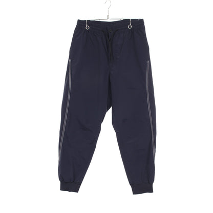 M WOVEN LUX TRACK PANT CUFFED スラックス トラウザーズ ネイビー ワイスリー