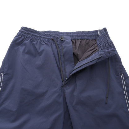 M WOVEN LUX TRACK PANT CUFFED スラックス トラウザーズ ネイビー ワイスリー