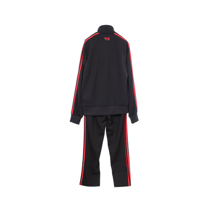3STP トラックジャケット トラックパンツ セットアップ ブラック レッド ワイスリー