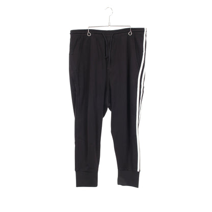 3-STRIPES TRACK PANTS ジョガーパンツ コットン ナイロン ブラック ワイスリー