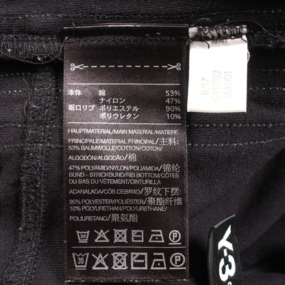 3-STRIPES TRACK PANTS ジョガーパンツ コットン ナイロン ブラック ワイスリー