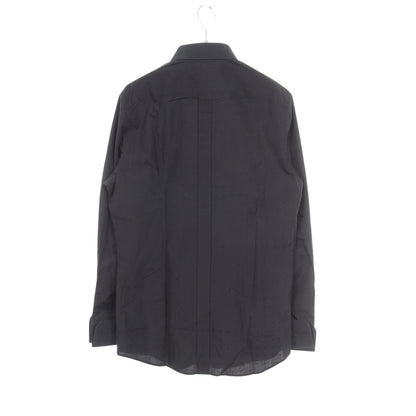 SARTORIA ドット 長袖 シャツ コットン ブラック ドルチェアンドガッバーナ