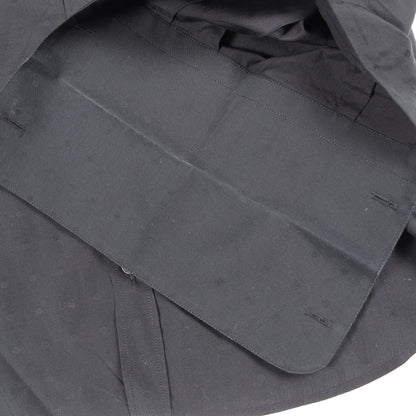SARTORIA ドット 長袖 シャツ コットン ブラック ドルチェアンドガッバーナ