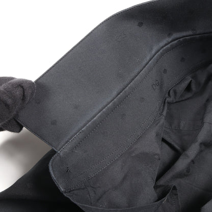 SARTORIA ドット 長袖 シャツ コットン ブラック ドルチェアンドガッバーナ