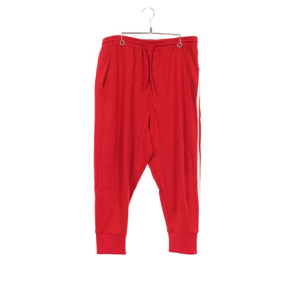 3-STRIPES TRACK PANTS ジョガーパンツ コットン ナイロン レッド ワイスリー